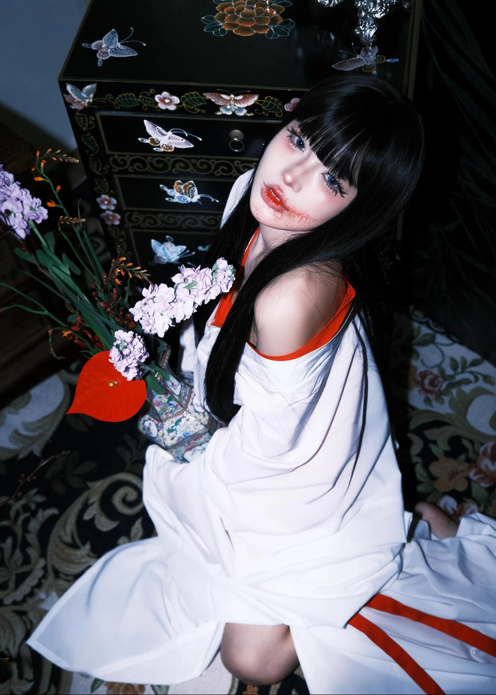 Women Modern Daily Hanfu Set Black Uniform Suiting Fabric | HANFUBAO