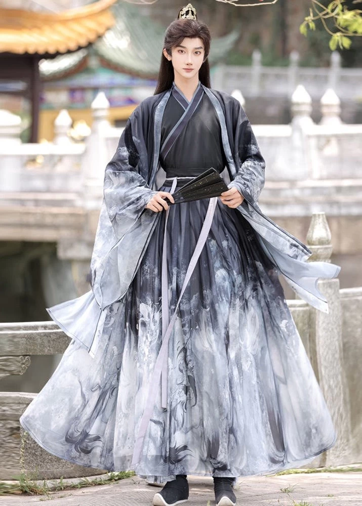 Unisex 3-Piece Daily Hanfu Set Plus Size  Song Dynasty Style | HANFUBAO