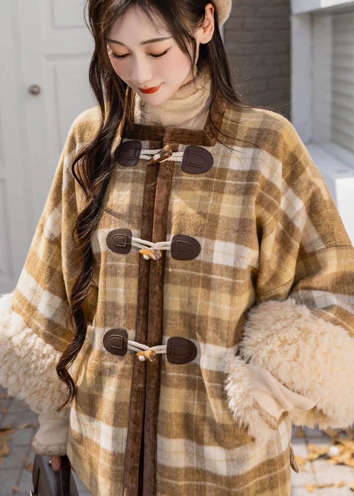 Unisex Modern 3-Piece Daily Hanfu Set Wool-Blend Jacket Plus Size | HANFUBAO