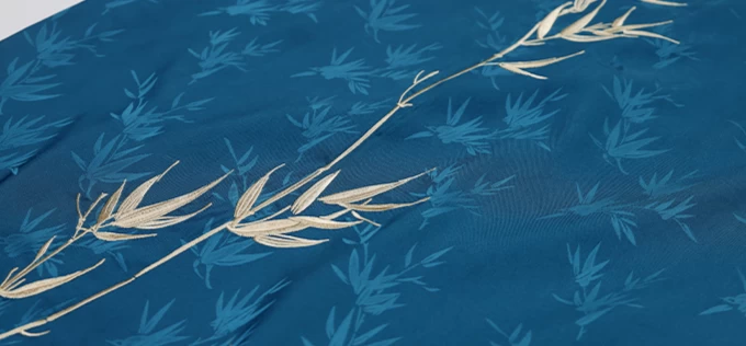 Women’s Modern 3-Piece Bamboo Hanfu Set, Artificial Silk Blend | HANFUBAO