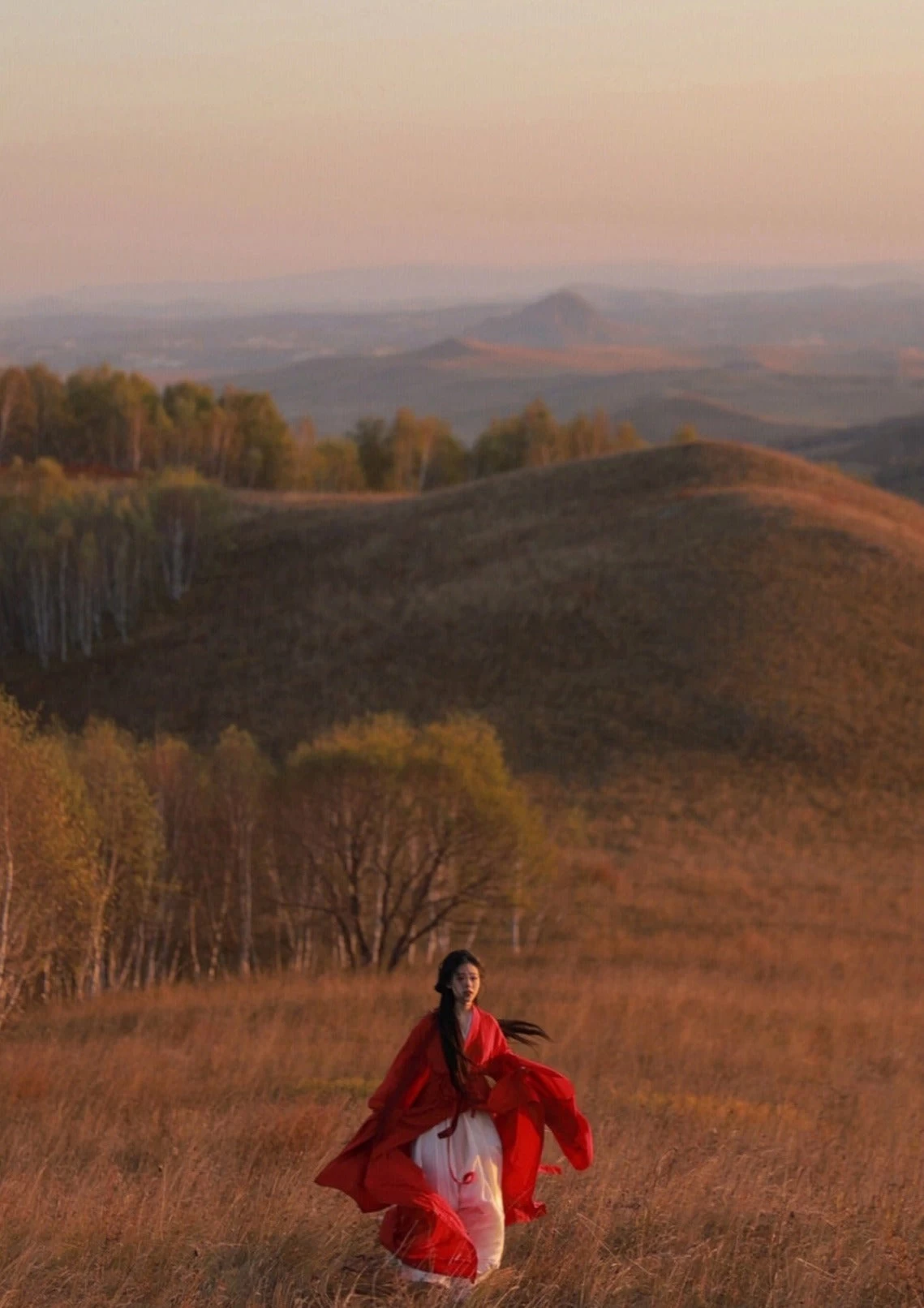 Women’s 7-Color Chiffon Two-Piece Daily Hanfu Plus Size | HANFUBAO