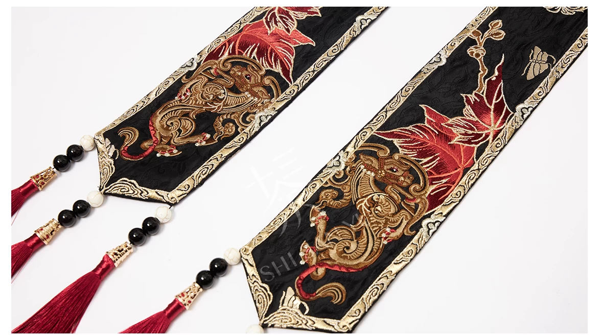 Women’s 5-Piece New Year Daily Hanfu Set, Embroidered Cloud Collar | HANFUBAO