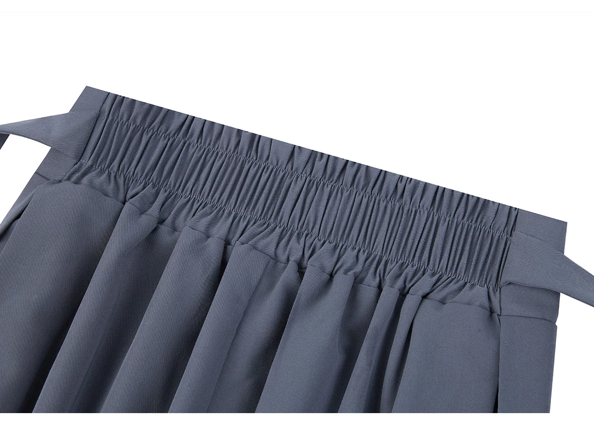 Women Modern Daily Hanfu Set Cotton-Blend Modern Blue/Beige | HANFUBAO