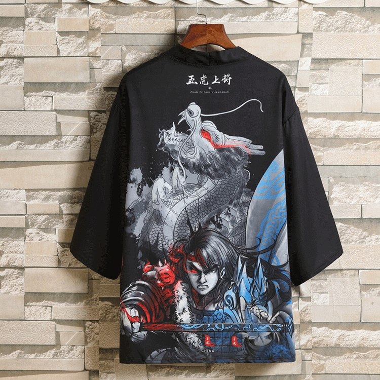 Unisex Daily Hanfu Robe Top Plus Size Multi-Color Cotton Blend | HANFUBAO