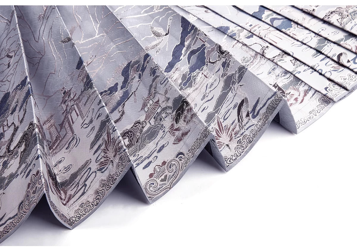 Women Modern Ma Mian Skirt Deer Lotus Embroidery Daily Hanfu| HANFUBAO