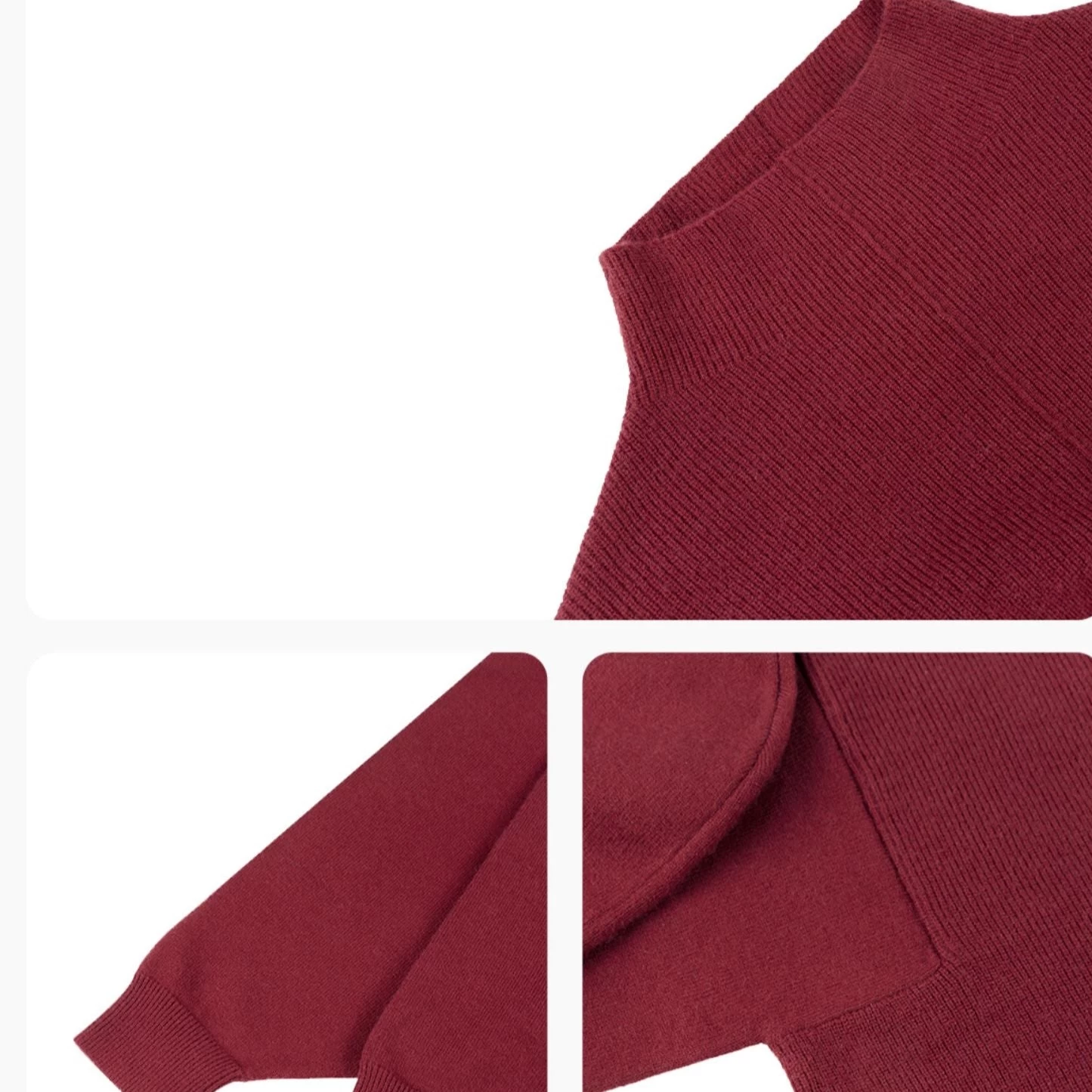 Women’s Modern 3-Piece Daily Hanfu Set, Lantern Flower Print, Warm Knit | HANFUBAO