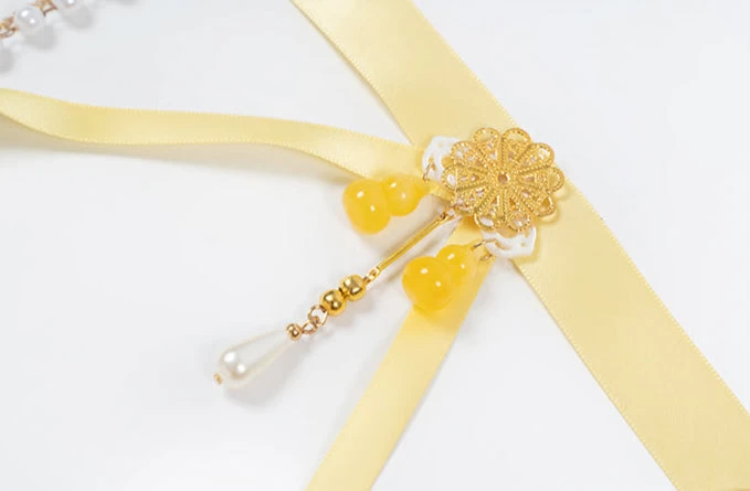 Women  Modern Daily Hanfu 5-Piece Set Willow Mist Green | HANFUBAO