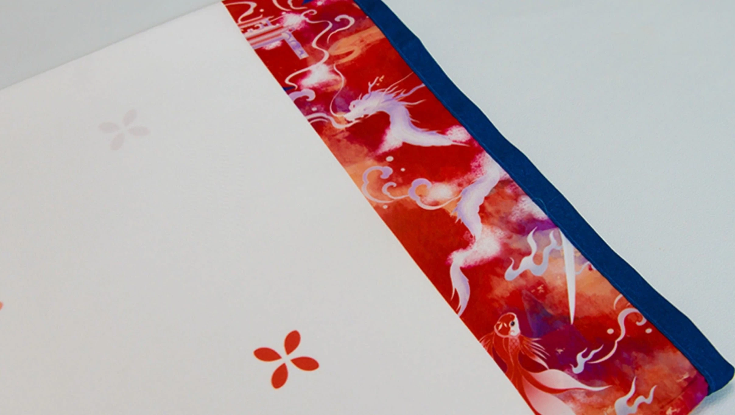 Women's Dragon Leap Daily Hanfu 4-Piece Set Fish Pattern Plus Size | HANFUBAO