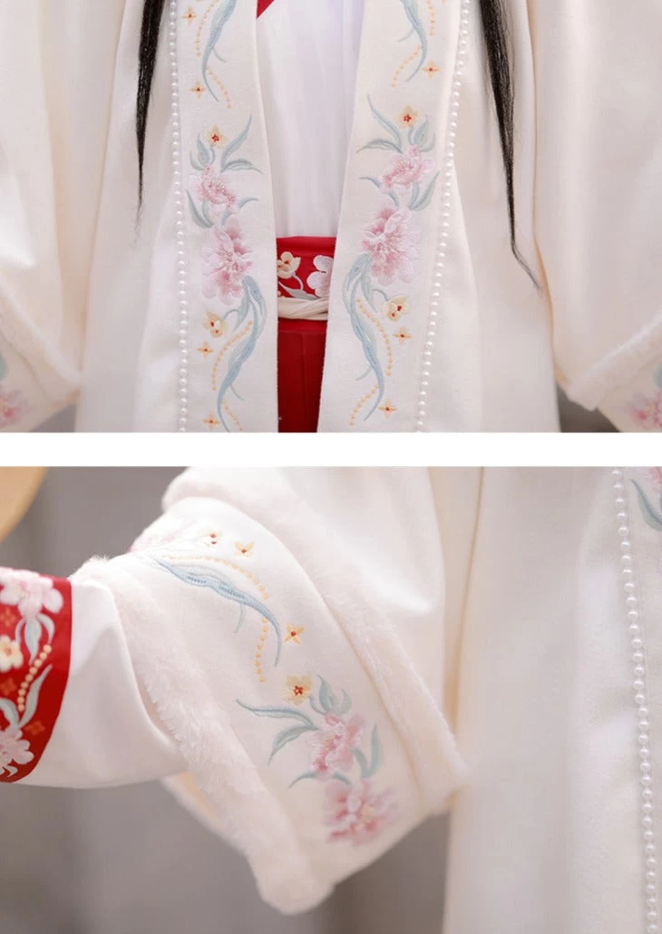 Women's Modern Song Dynasty Hanfu Set Phoenix Embroidery 6m Hem| HANFUBAO