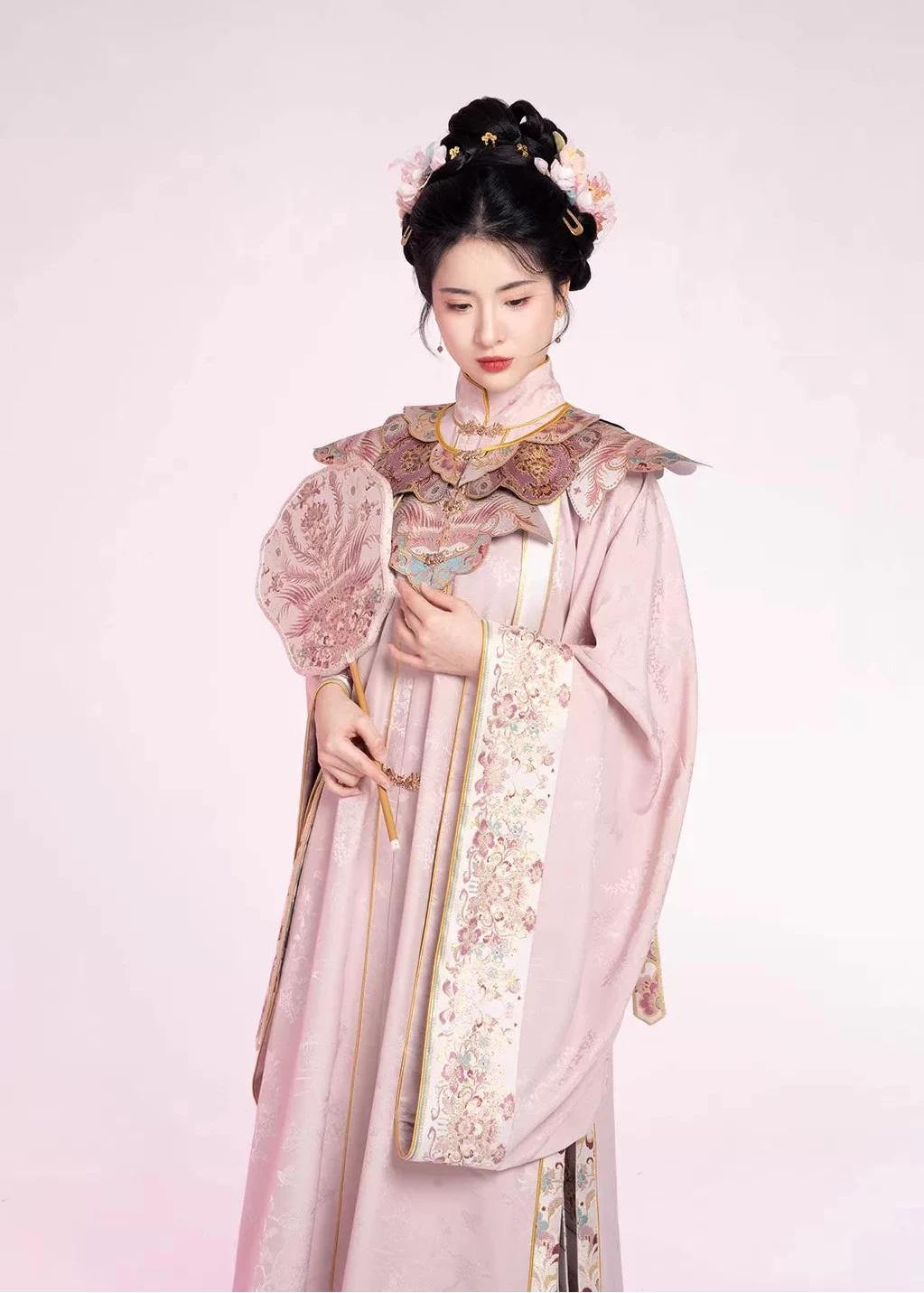 Women’s 11-Color Graduation Cloud Collar Hanfu Cape, Hand Washable | HANFUBAO