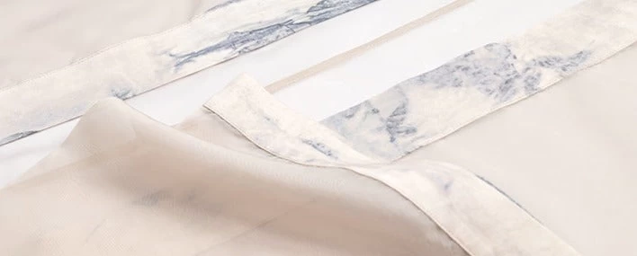 Women’s Modern Gray 3-Piece Daily Hanfu Set Lab Silk Cotton Blend | HANFUBAO