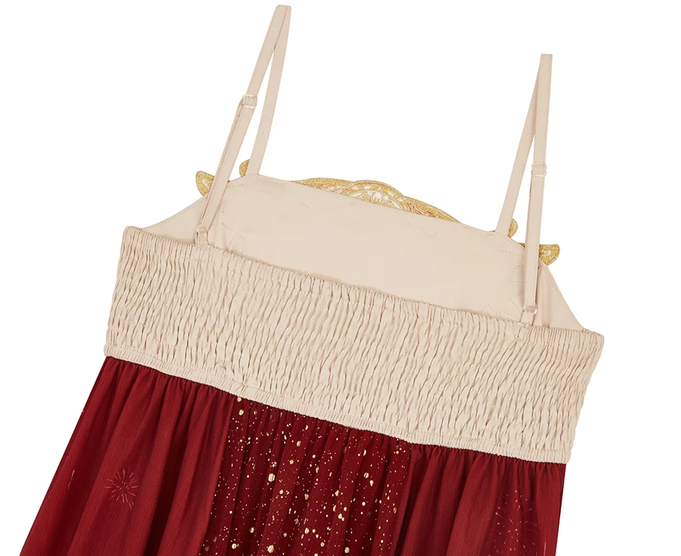 Women’s Modern 4-Piece Floral Flame Hanfu Set,  Daily Wear| HANFUBAO