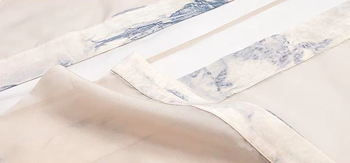 Women’s Modern 3-Piece Mamian Hanfu Set Ink Fragrance  Blend | HANFUBAO