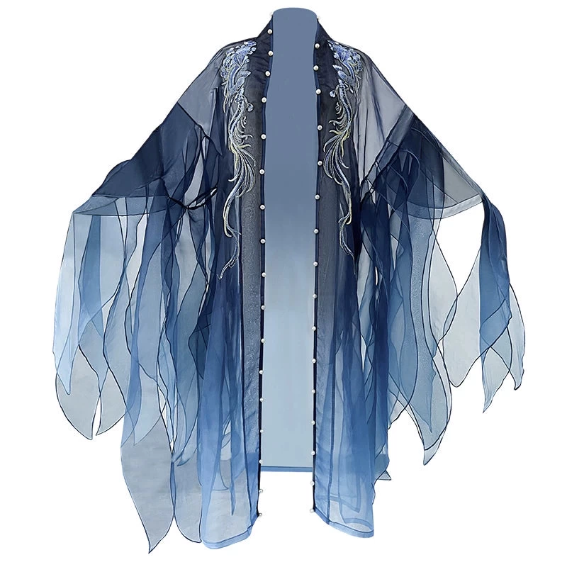 Women’s 5-Piece Dragon Embroidered Daily Hanfu Set | HANFUBAO