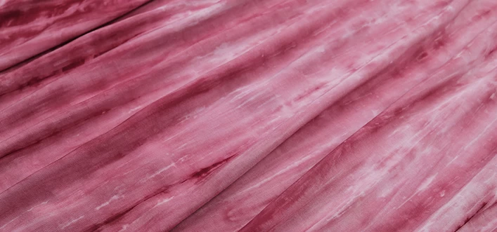 Women Modern Linen-Blend 2-Piece Qipao Dress Set Scarlet | HANFUBAO