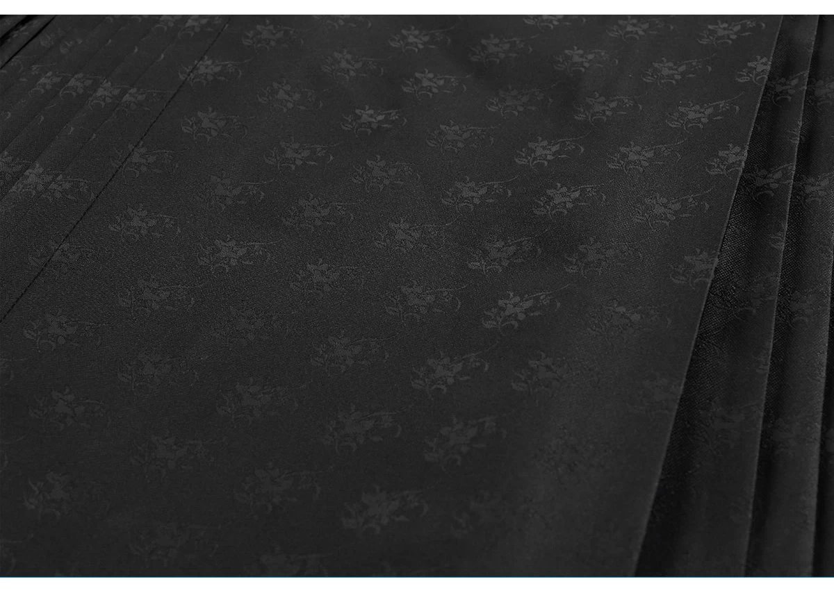 Women’s Little Jade Luxurious Blue Feather-Inlay Hanfu Gown for Festivals| HANFUBAO