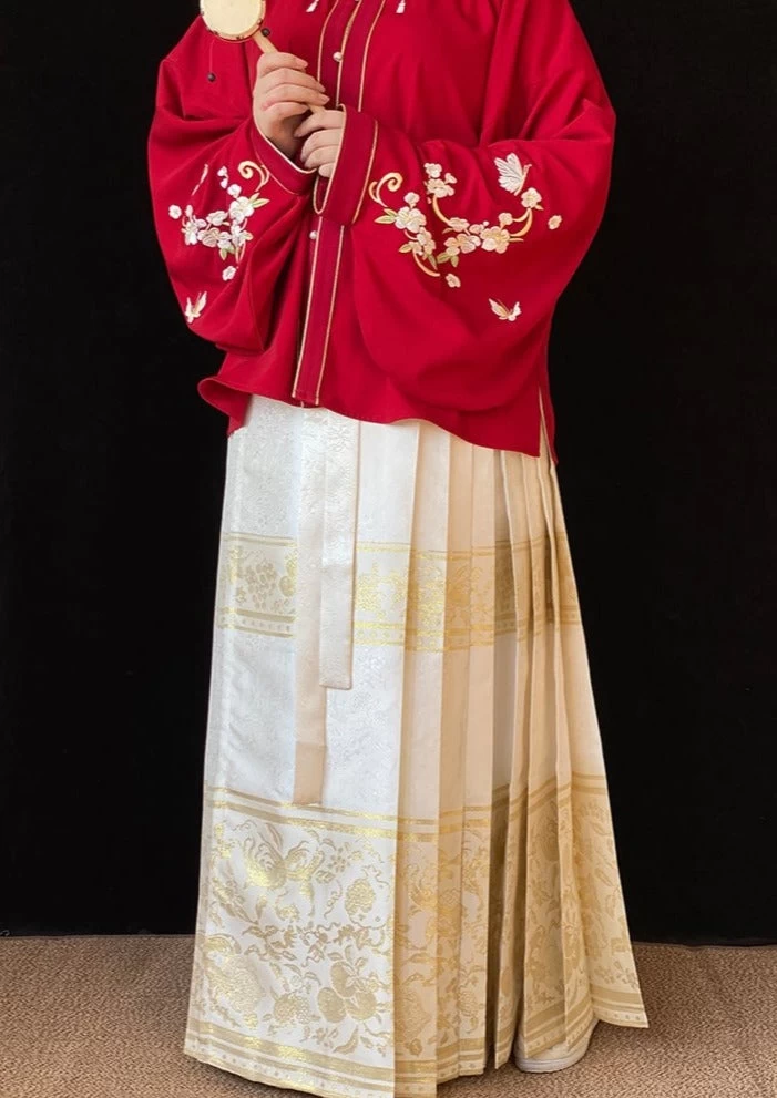 Women's Plus Size Daily Hanfu Skirt 6 Colors 4.5m Hem | HANFUBAO