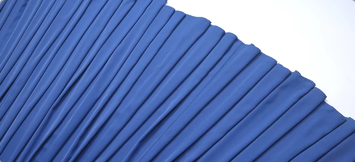 Women Modern Hanfu 2-Piece Artificial Silk Set, Van Gogh Sea Print | HANFUBAO