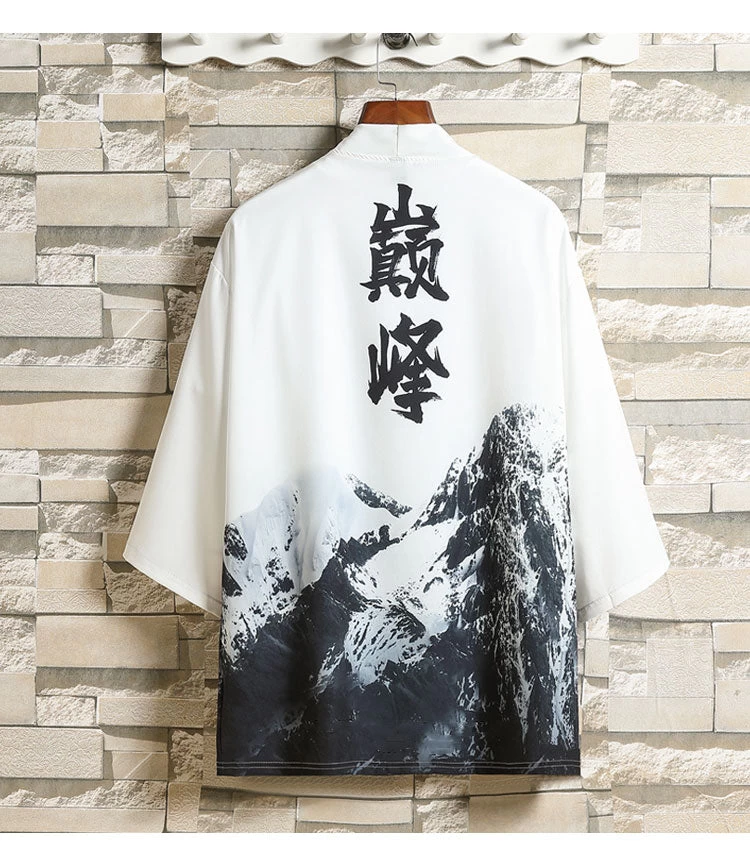 Unisex Daily Hanfu Robe Kimono Top Cotton Blend Multi-Color Plus Size | HANFUBAO