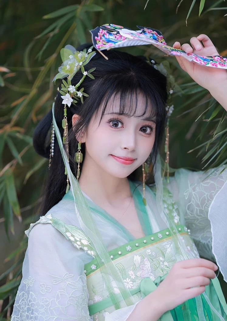 Unisex Bamboo Rain 2pcs Hanfu Hair Clips Set | HANFUBAO