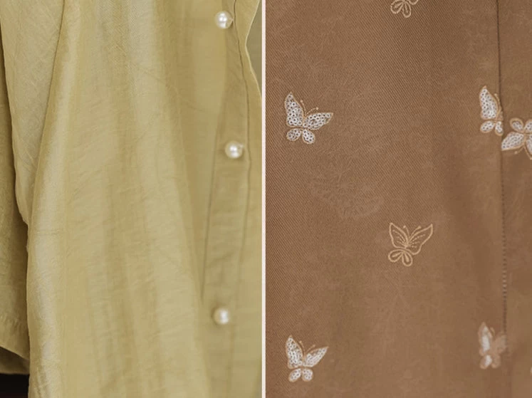 Women Modern Daily Hanfu 3-Piece Set Moonlight Floral | HANFUBAO