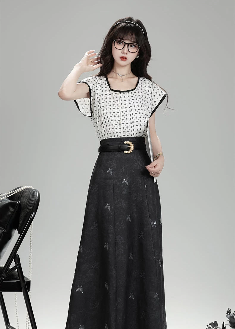 Women’s Daily Hanfu 3-Piece Set Drifting Cloud  Plus Size| HANFUBAO