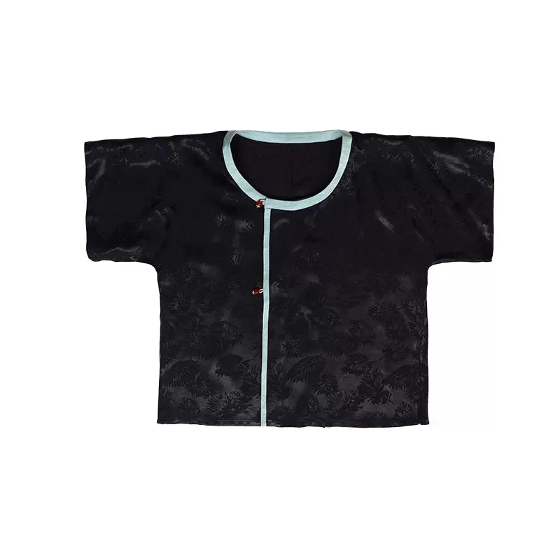 Women Modern Hanfu Artificial Silk-Cotton Summer Top | HANFUBAO