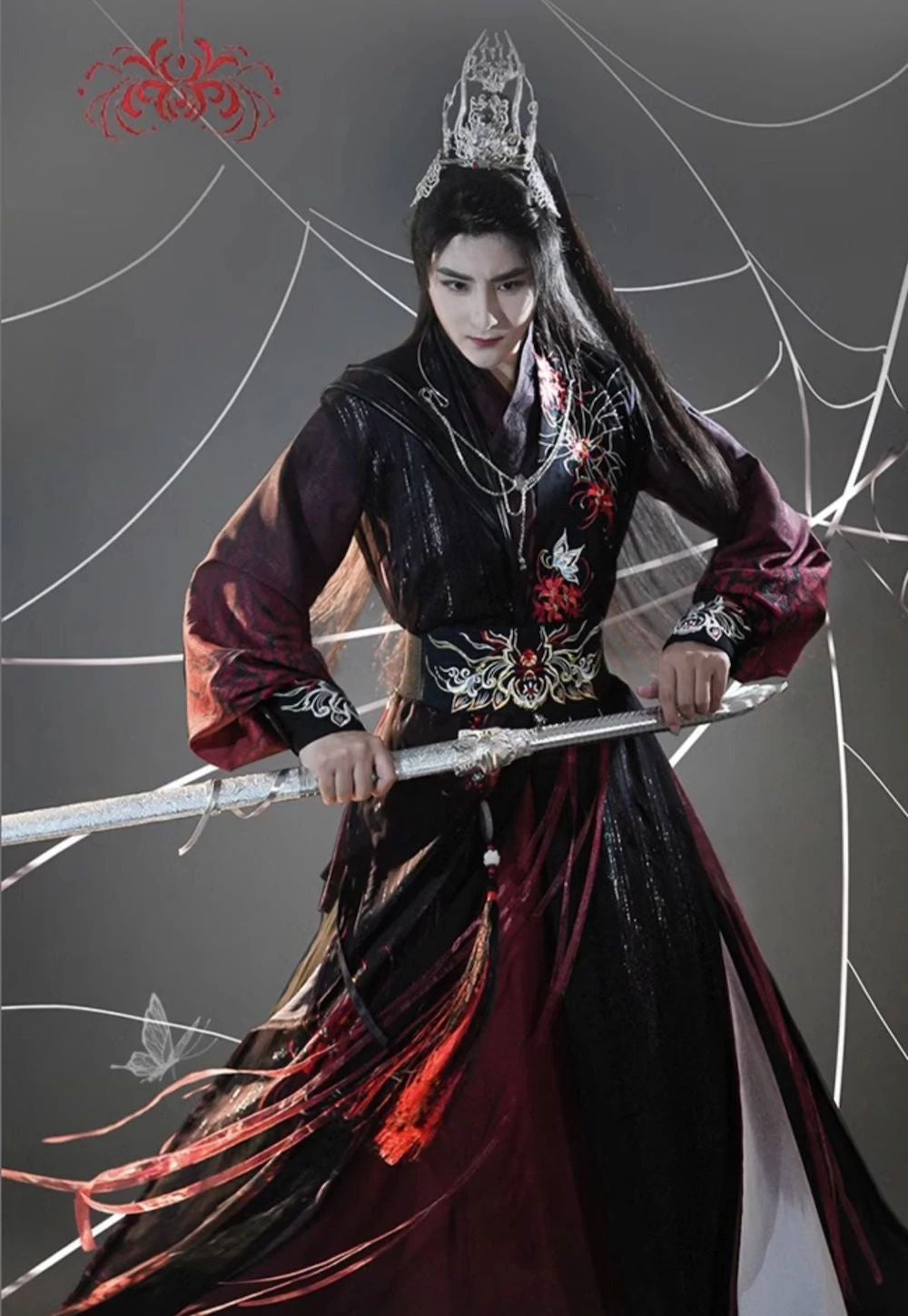 Unisex 4-Piece Daily Hanfu Set Chiffon Plus Size | HANFUBAO