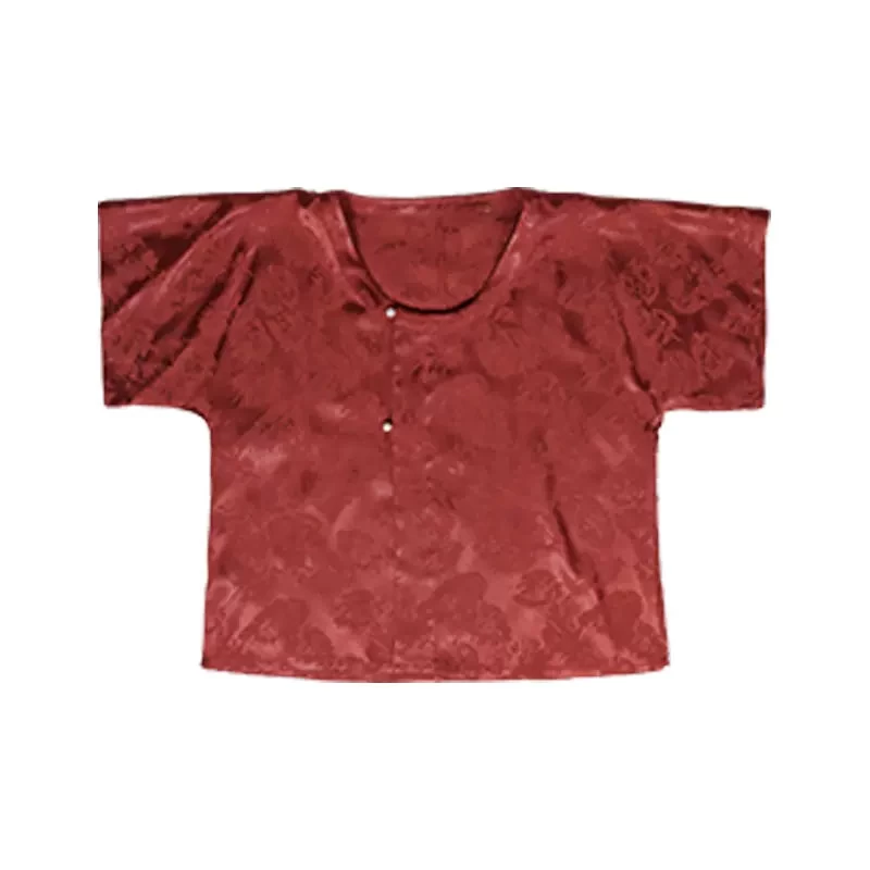 Women Modern Hanfu Artificial Silk-Cotton Summer Top | HANFUBAO