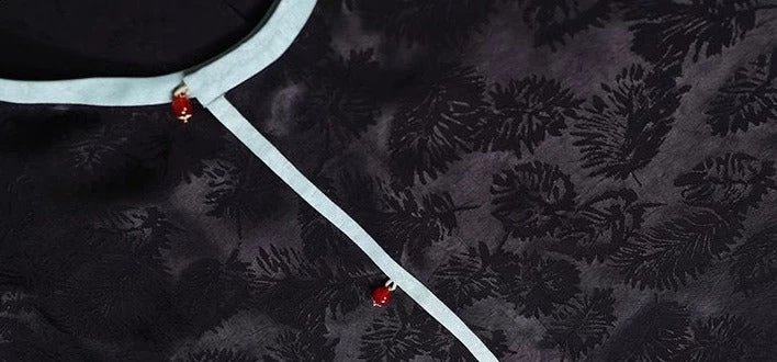 Women Modern Hanfu Artificial Silk-Cotton Summer Top | HANFUBAO