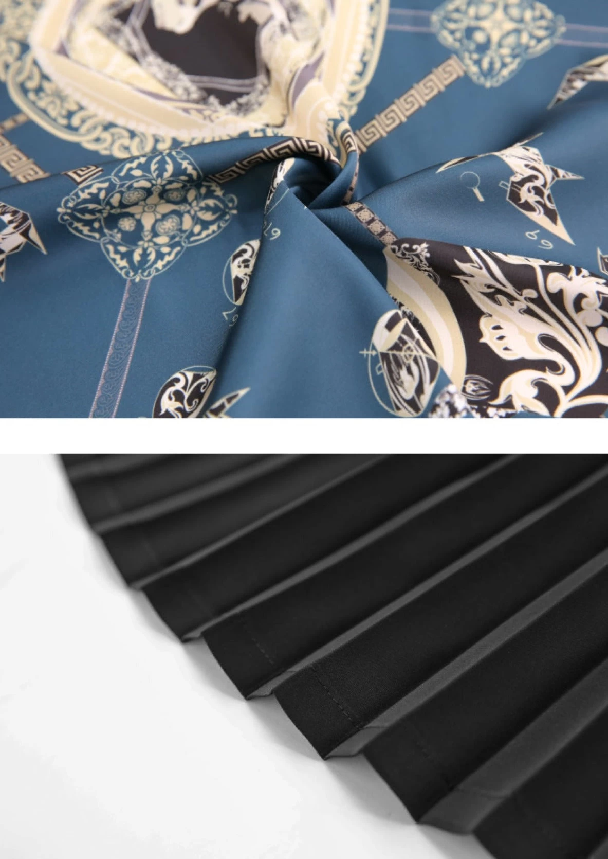 Women Modern Daily Hanfu Set Modern Blue | HANFUBAO