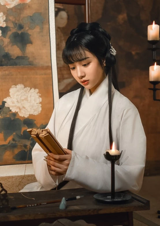 Unisex Hanfu Inner Shirt & Pants Set, Soft Rayon Blend, All-Season Daily Wear| HANFUBAO