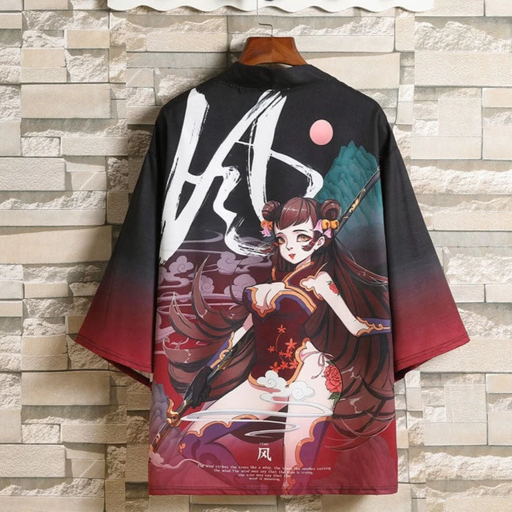 Unisex Daily Hanfu Robe Top Plus Size Multi-Color | HANFUBAO