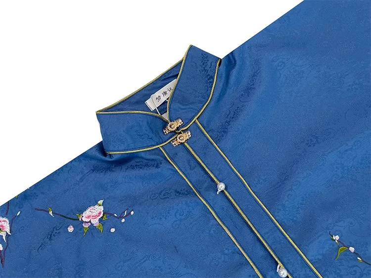 Women Plus Size Daily Hanfu Floral Shirt 3 Colors| HANFUBAO