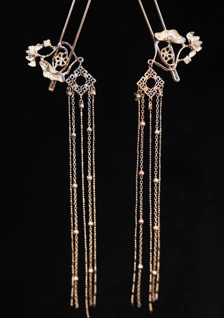 Women’s Yarn Peony Flower Hair Clip 25x18cm | HANFUBAO