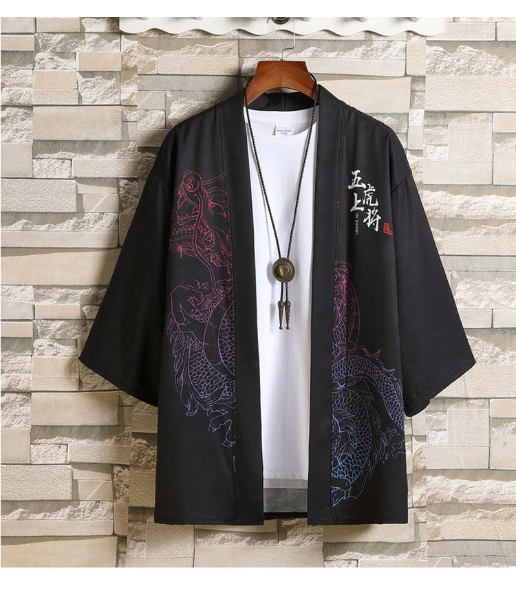Unisex Daily Hanfu Robe Kimono Top Cotton Blend Multi-Color Plus Size | HANFUBAO
