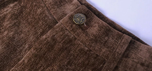 HANFUBAO | Women Wool-Blend Modern Hanfu 3-Piece Winter Set Khaki S-XL