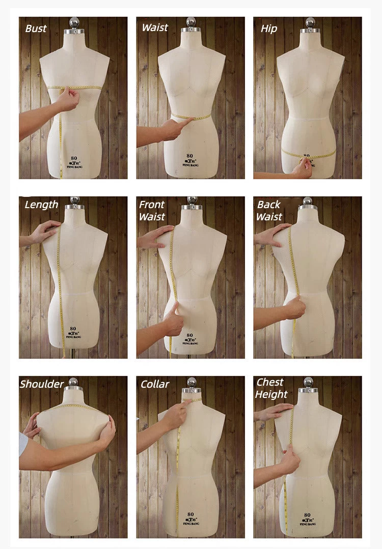 Women's Silk Champagne Custom Qipao Cheongsam Dress | HANFUBAO