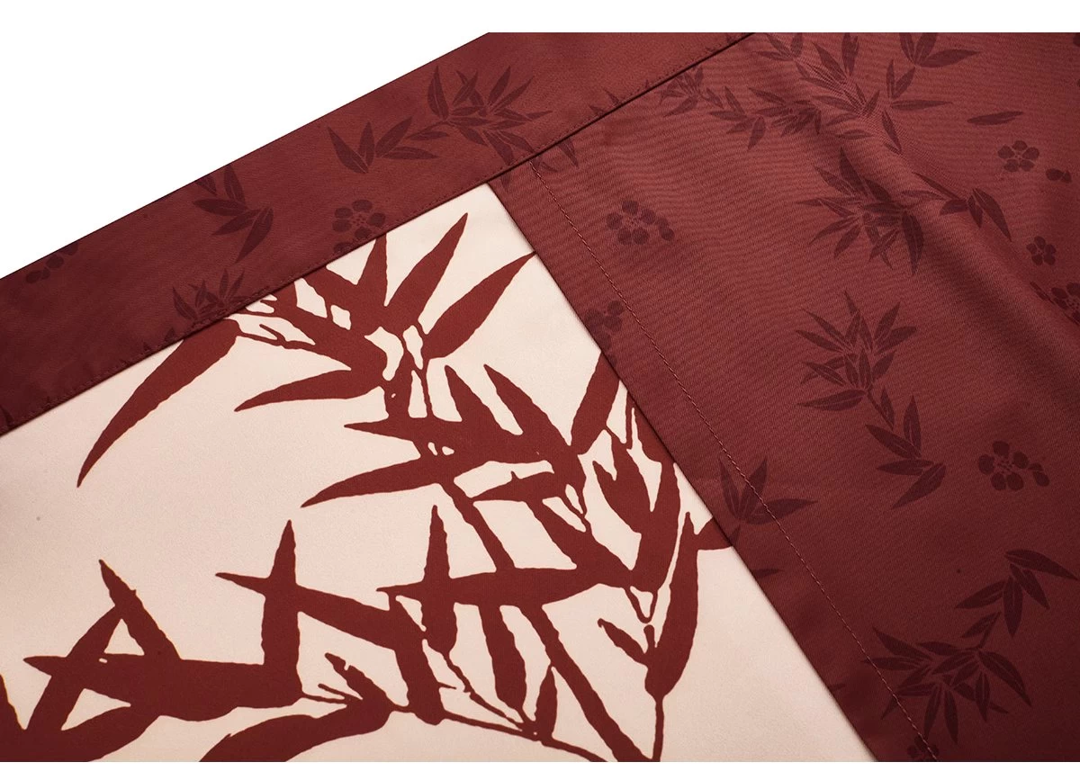 Women Modern Daily Hanfu 3-Piece Set Lychee Magpie Print| HANFUBAO