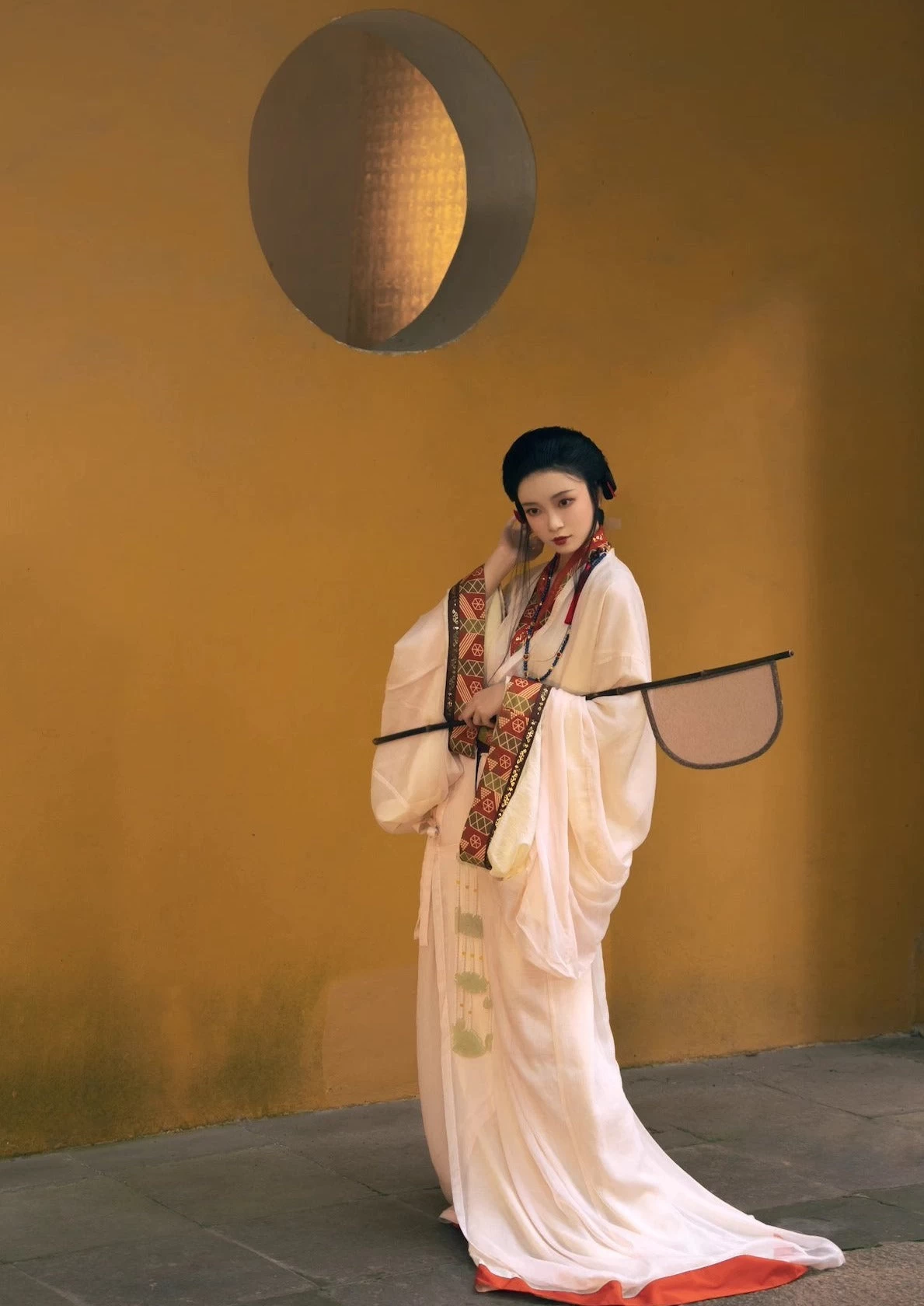 Unisex Warring States Period Hanfu Robe Set for Festivals Cosplay, Plus Size | HANFUBAO