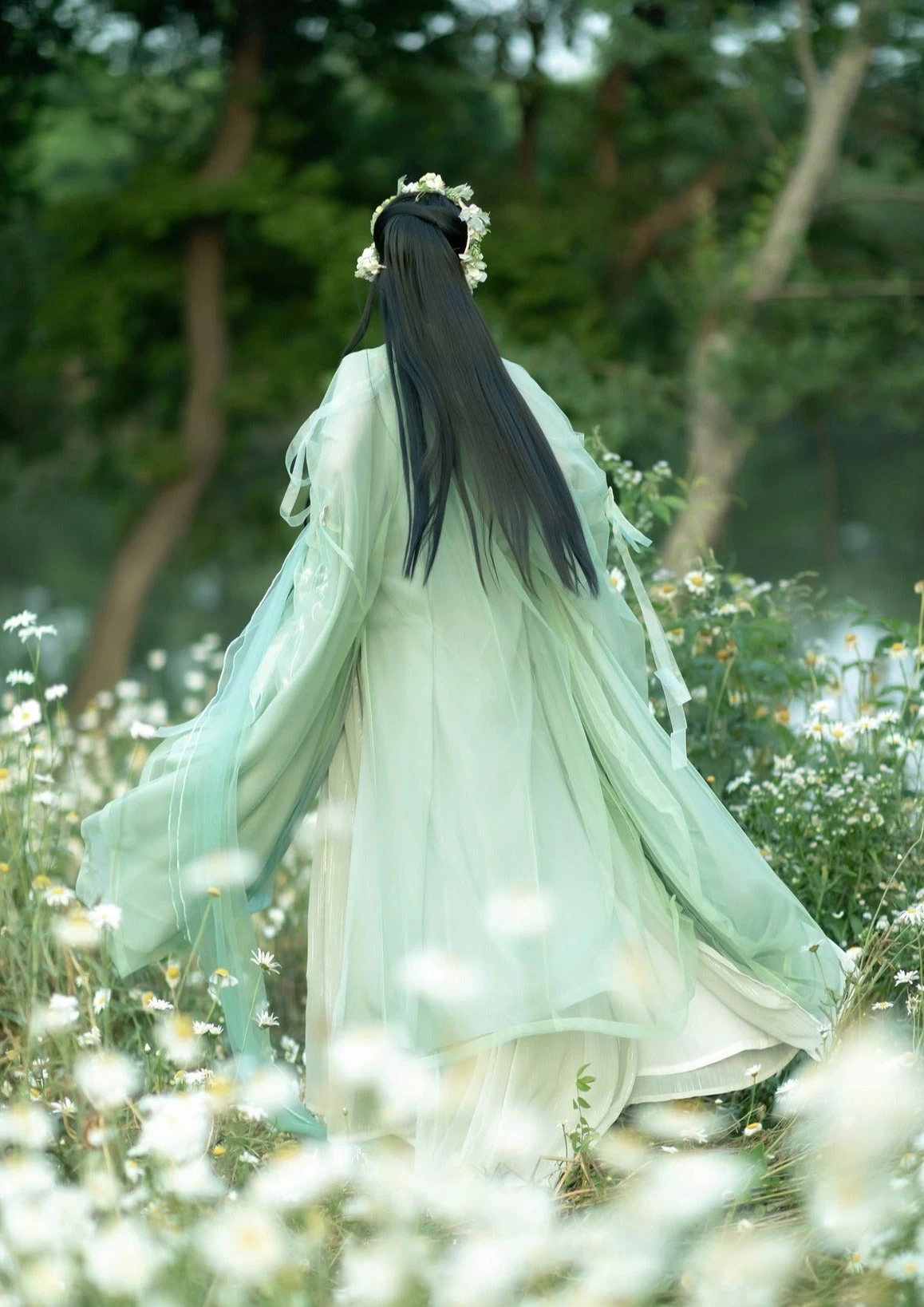 Women 5-Piece Pink Summer Hanfu Dress Set, Chiffon Scarf Daily Wear | HANFUBAO