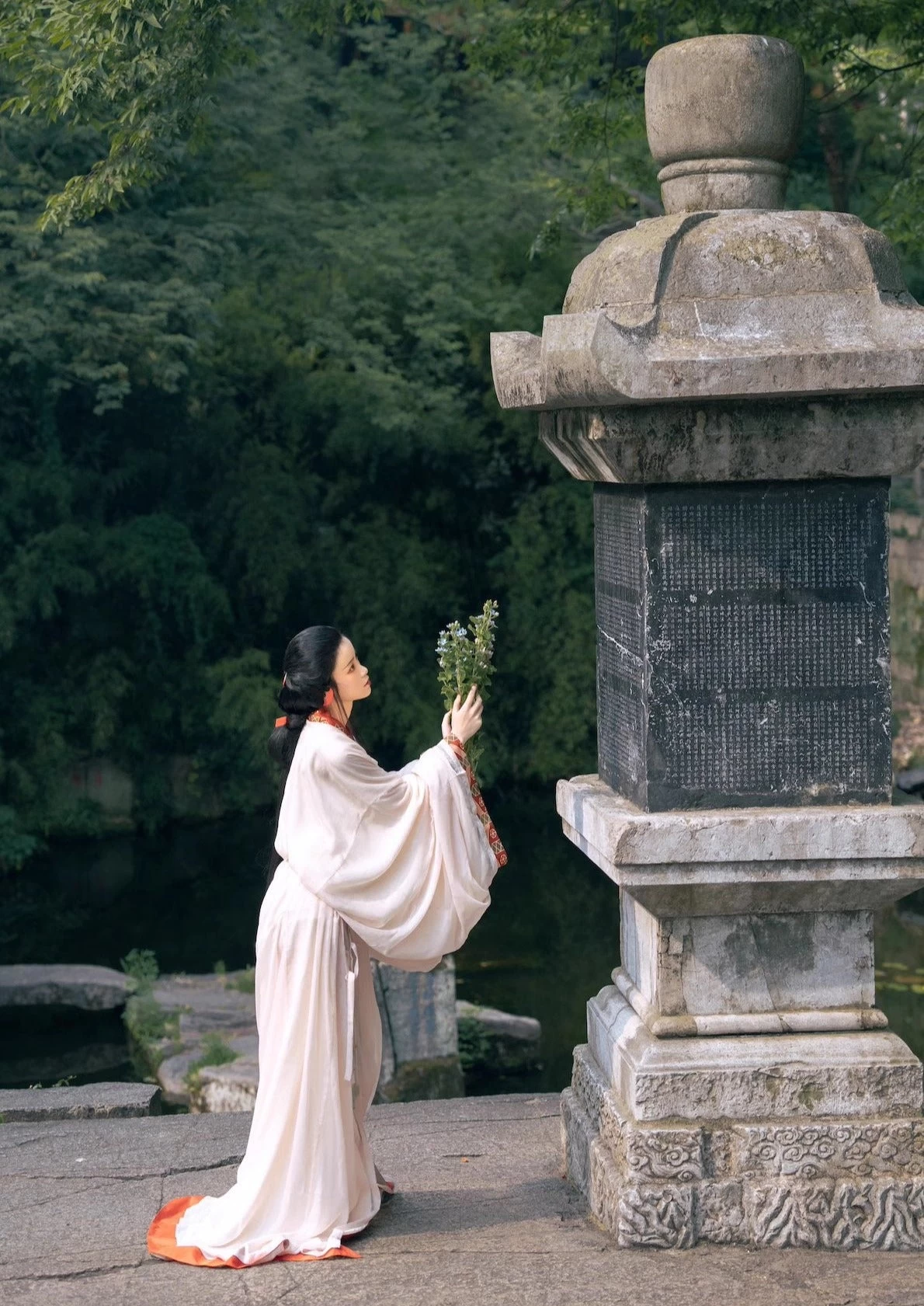 Unisex Warring States Hanfu Robe Set Daily Wear Plus Size | HANFUBAO