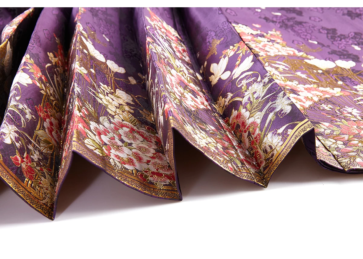 Women Modern Hanfu  2pcs Ma Mian Skirt Spring Floral | HANFUBAO