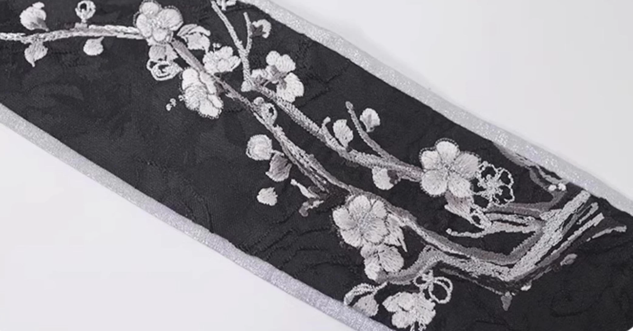 Women's Modern Hanfu Cotton Blend Pants Set | Plum Print Plus Size | HANFUBAO