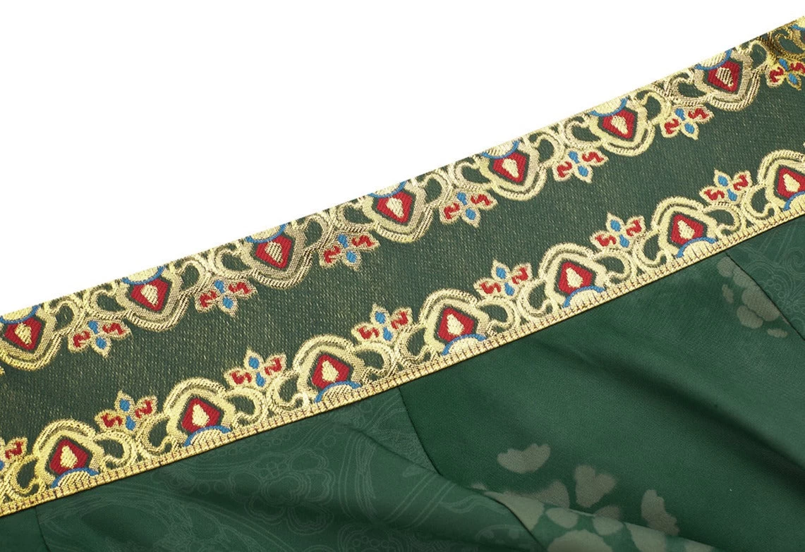 Women Tang Hanfu 3-Piece Set (Tank+Shirt+Skirt) Daily Wear | HANFUBAO