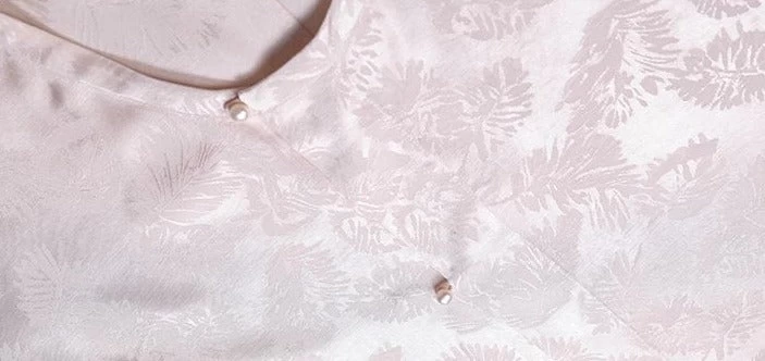 Women Modern Hanfu Artificial Silk-Cotton Summer Top | HANFUBAO