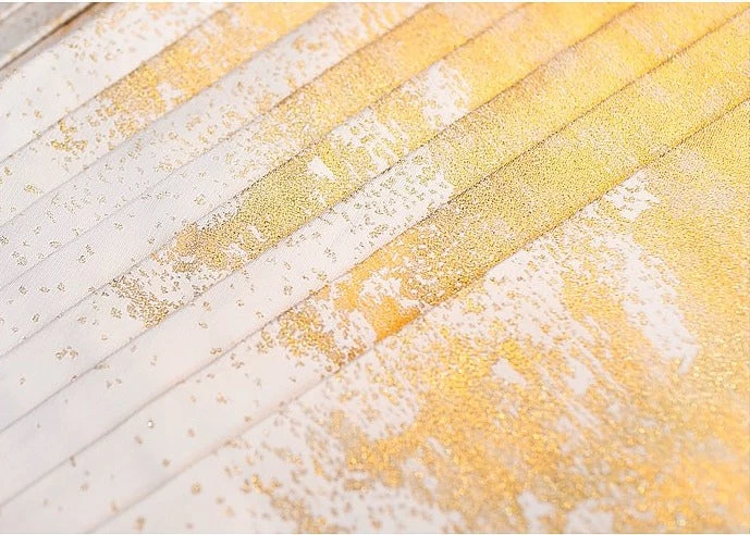 Women Modern Hanfu Ma Mian Skirt Gold/Silver/White/Red | HANFUBAO