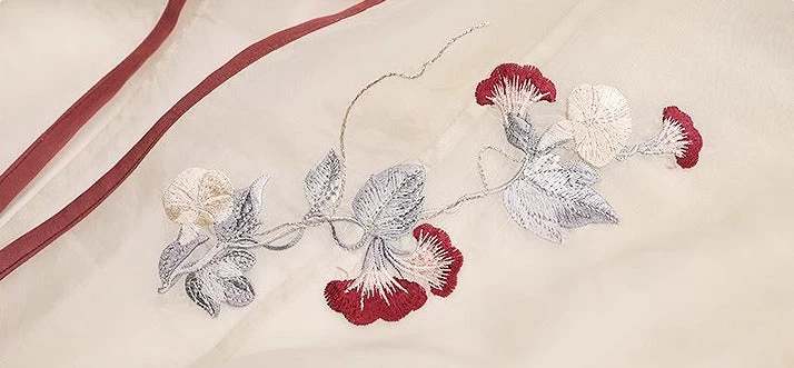 Women Modern Daily Hanfu Ma Mian Skirt Set | HANFUBAO