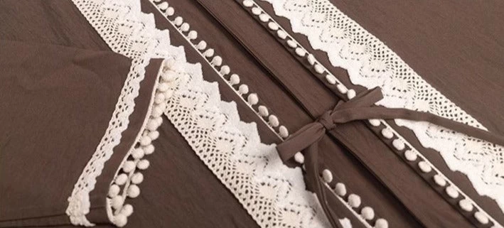 Women Daily Hanfu 3-Piece Set Rose Cocoa | HANFUBAO