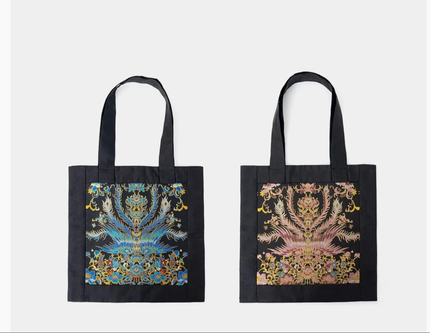 Women's Modern Hanfu Silk Graduation Gown Set Pink Feather Embroidery | HANFUBAO